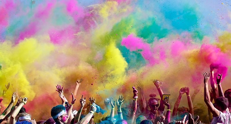 How to make Colour Run / Holi Festival Powder 