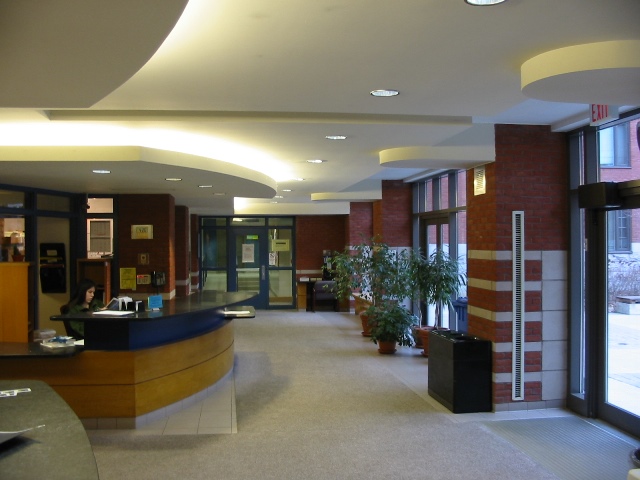 An image of the lobby of Innis Residence
