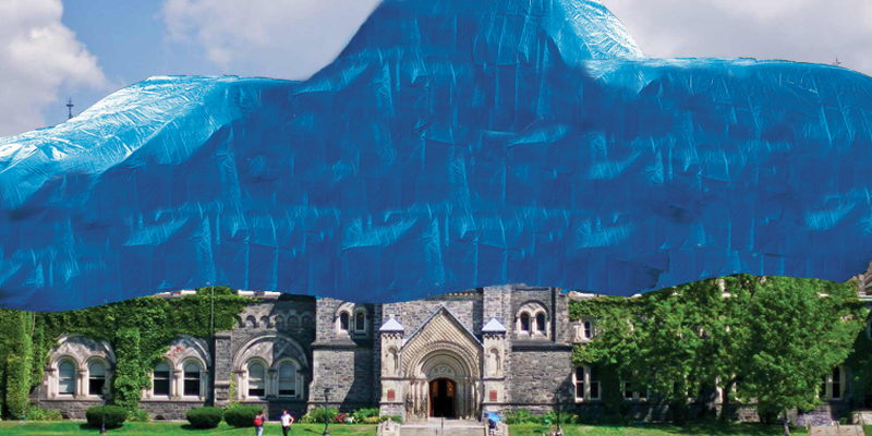 Satire: UC to be covered with a large tarp on Election Day